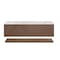 James Martin Vanities Marcello 72in Double Vanity, Chestnut w/ 3 CM Arctic Fall Top D200-V72-CSN-3AF - alternate 1